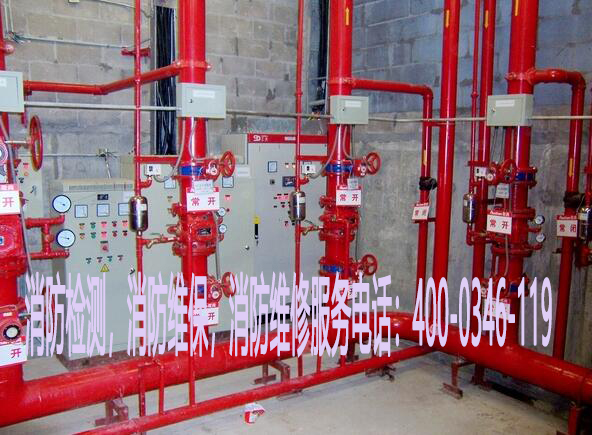 消防濕式報(bào)警閥施工